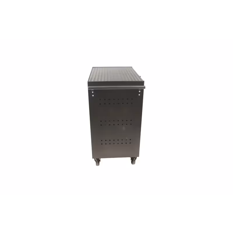 Тележка инструментальная LIige LG-S5031, 3 секции с двухстворчатым шкафом, 760х460х805 мм