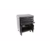 Тележка инструментальная LIige LG-S5031, 3 секции с двухстворчатым шкафом, 760х460х805 мм
