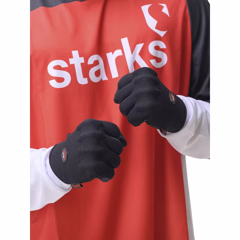 Мотоперчатки Starks Kepler, черный, размер XL