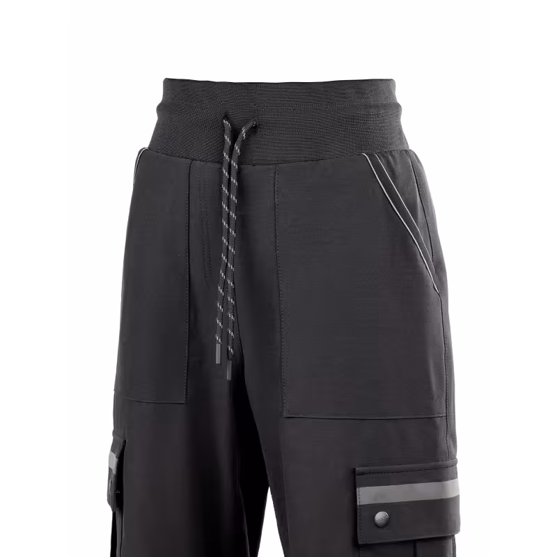 Джоггеры женские Starks RLX Nylon Women, черный, размер 26, 156-176 см