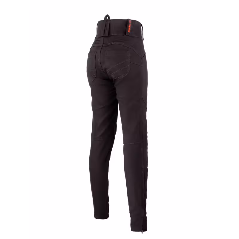 Мотобрюки женские Starks Jeggings Lady, Кордура Деним (Cordura Denim), черный, размер 25