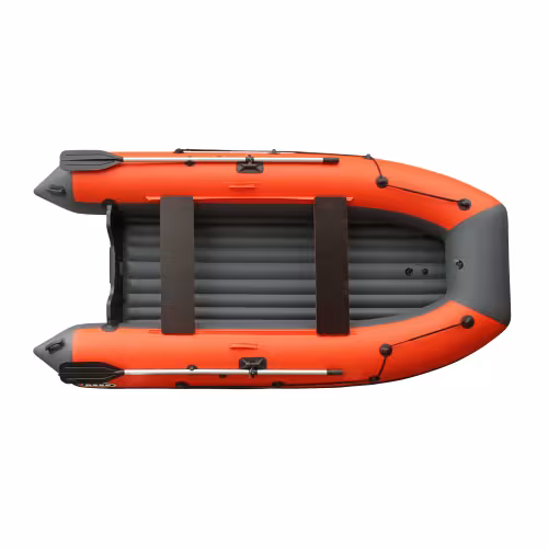 Лодка надувная ПВХ Angler Reef 325 НД, темно-серый/оранжевый