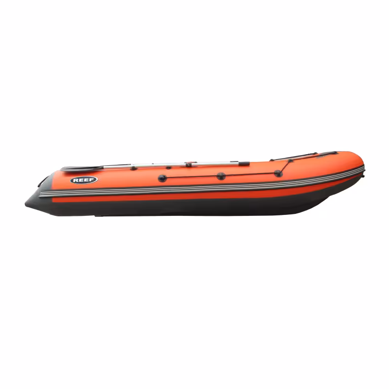 Лодка надувная ПВХ Angler Reef 325 НД, темно-серый/серый