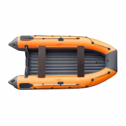 Лодка надувная ПВХ Angler Reef 360 НД, темно-серый/оранжевый