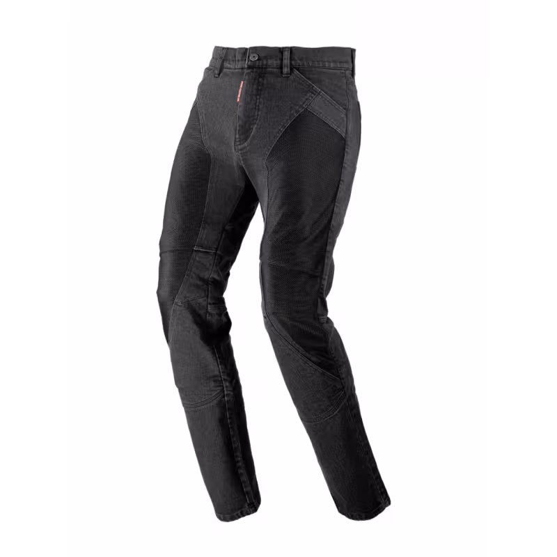 Мотоджинсы мужские Starks EF56 Airpants, Кордура Деним (Cordura Denim), черный, размер 36, 166-186 см