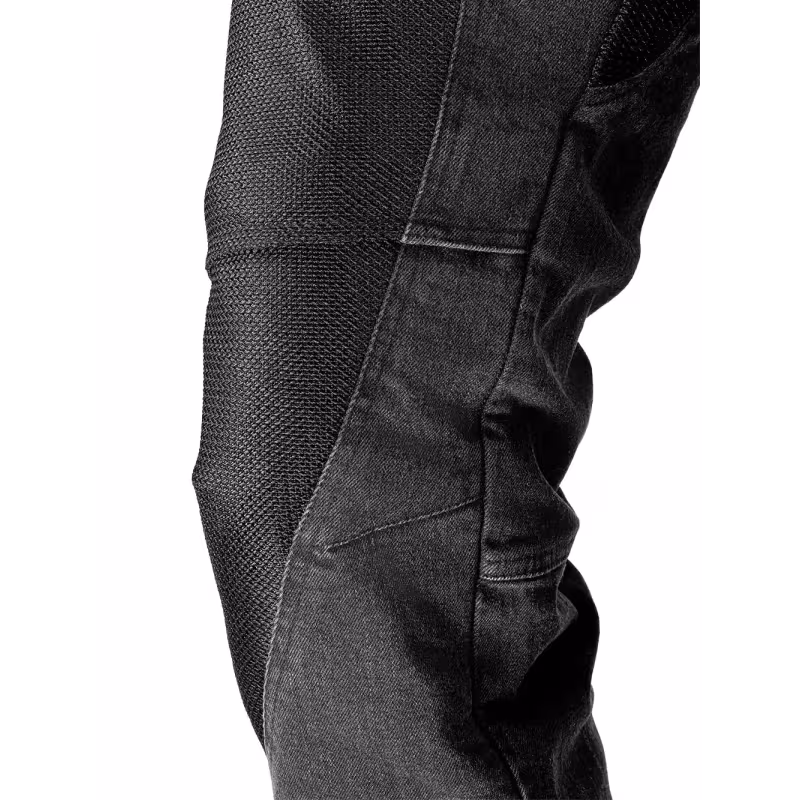 Мотоджинсы мужские Starks EF56 Airpants, Кордура Деним (Cordura Denim), черный, размер 36, 166-186 см