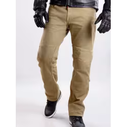 Мотоджинсы мужские Starks Python Evo, Кордура Деним (Cordura Denim), песочный, размер 42