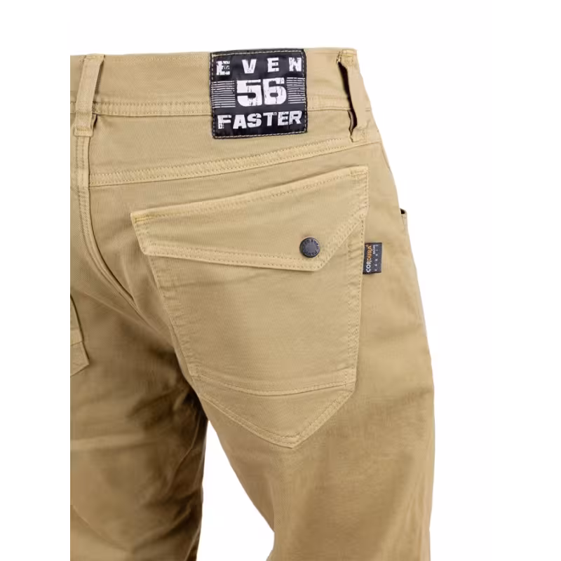 Мотоджинсы мужские Starks Python Evo, Кордура Деним (Cordura Denim), песочный, размер 30