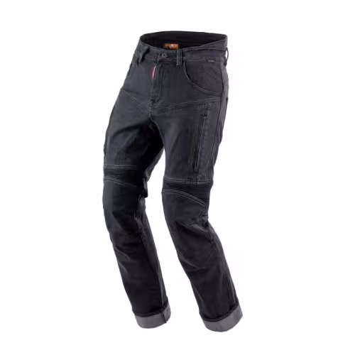 Мотоджинсы мужские Starks EF56 Savage, Кордура Деним (Cordura Denim), черный, размер 33