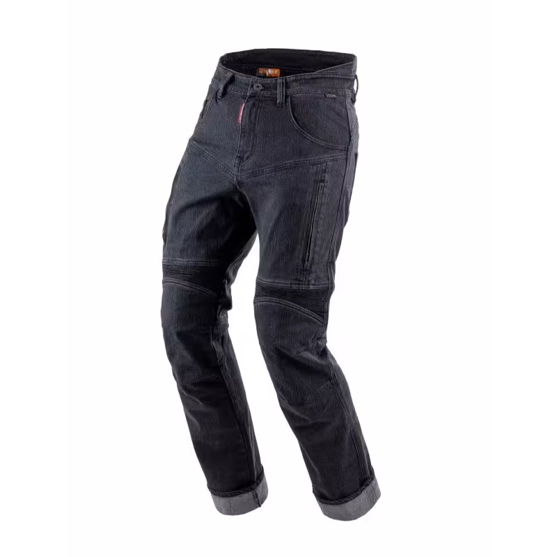 Мотоджинсы мужские Starks EF56 Savage, Кордура Деним (Cordura Denim), черный, размер 33