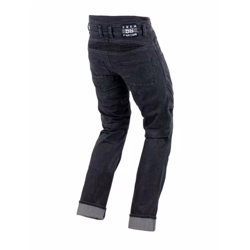 Мотоджинсы мужские Starks EF56 Savage, Кордура Деним (Cordura Denim), черный, размер 33