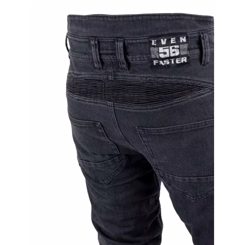 Мотоджинсы мужские Starks EF56 Savage, Кордура Деним (Cordura Denim), черный, размер 33
