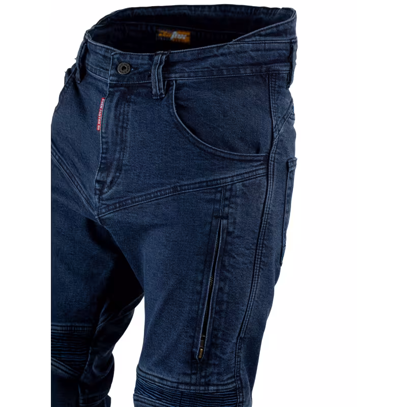 Мотоджинсы мужские Starks EF56 Savage, Кордура Деним (Cordura Denim), синий, размер 40