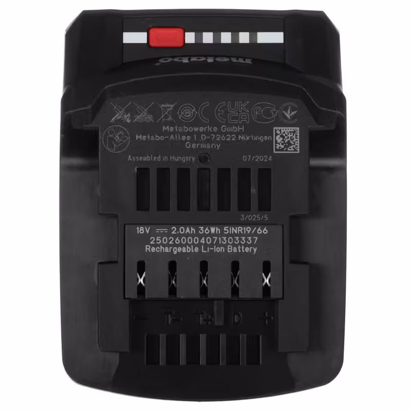 Аккумулятор Metabo 625026000 (Li-Ion, 18В, 4Ач)