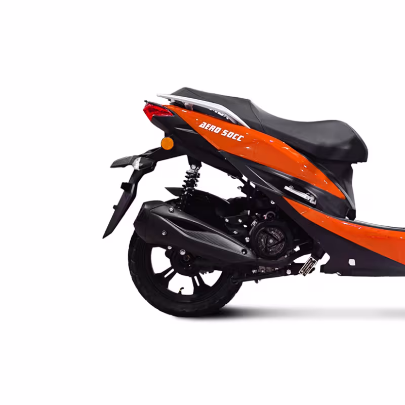 Скутер TMBK Aero 50, оранжевый
