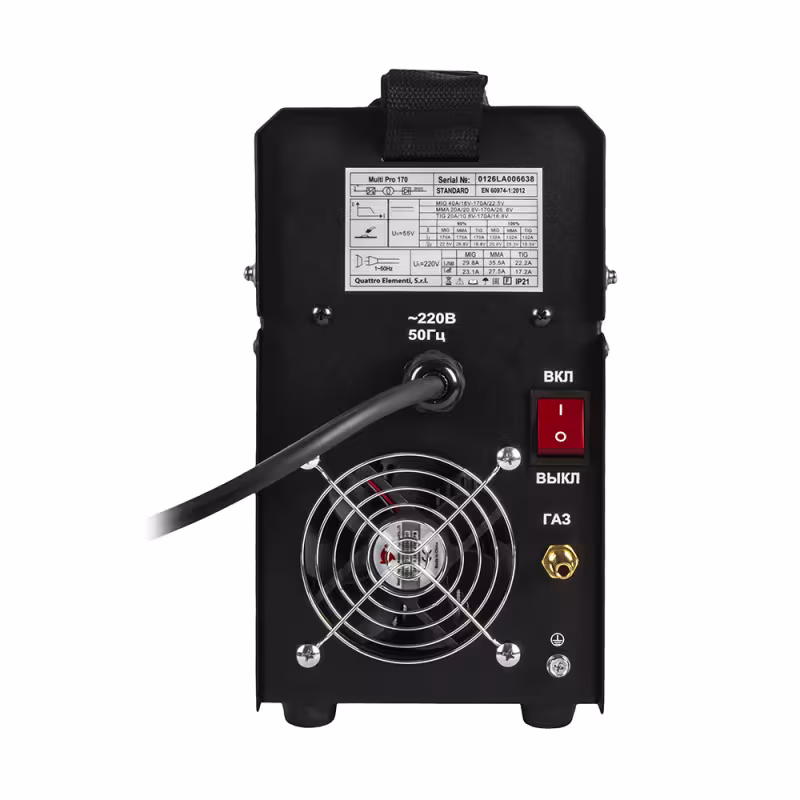 Сварочный полуавтомат инвертор Quattro Elementi Multi Pro 170