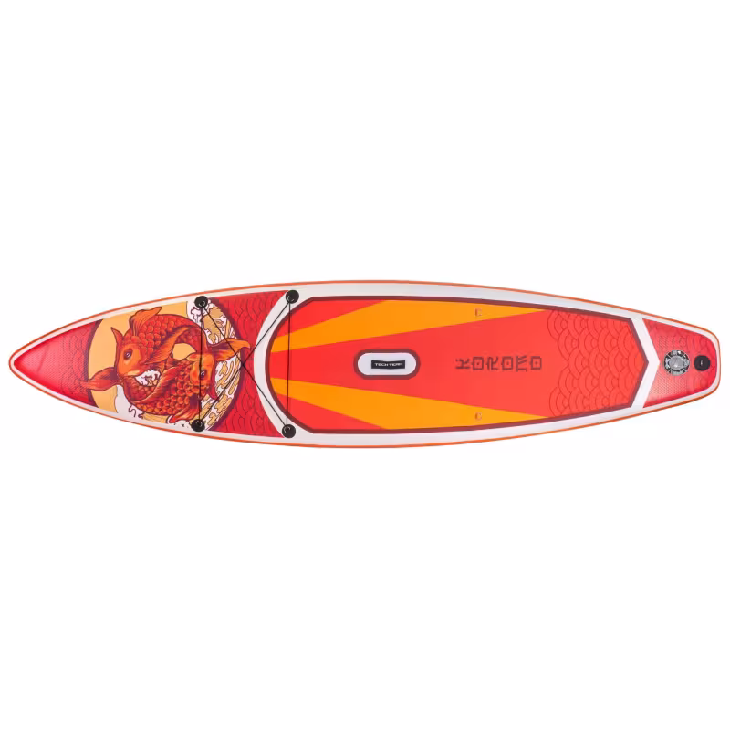 SUP-доска надувная Tech Team Koromo, 350x84x15 см, оранжевый