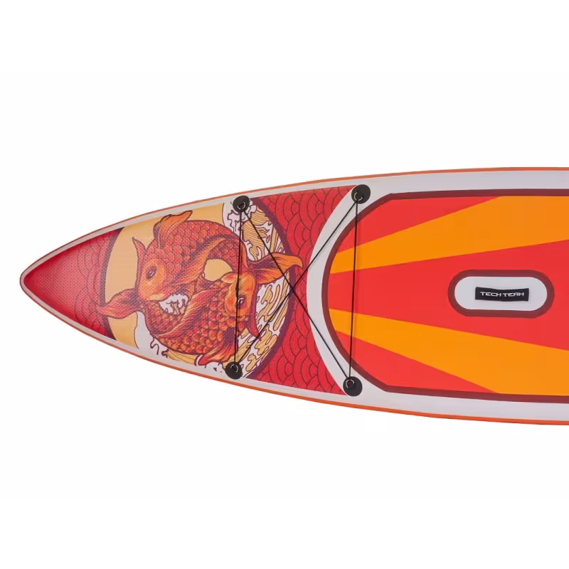 SUP-доска надувная Tech Team Koromo, 350x84x15 см, оранжевый