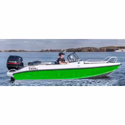 Лодка алюминиевая Vboats Yava L Bowrider (51B 04 C625)