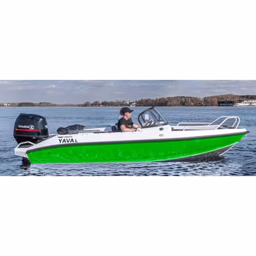 Лодка алюминиевая Vboats Yava L Bowrider (51B 04 C625)