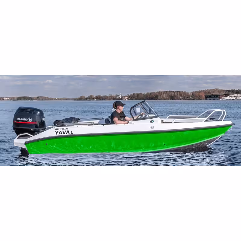 Лодка алюминиевая Vboats Yava L Bowrider (51B 04 C625)