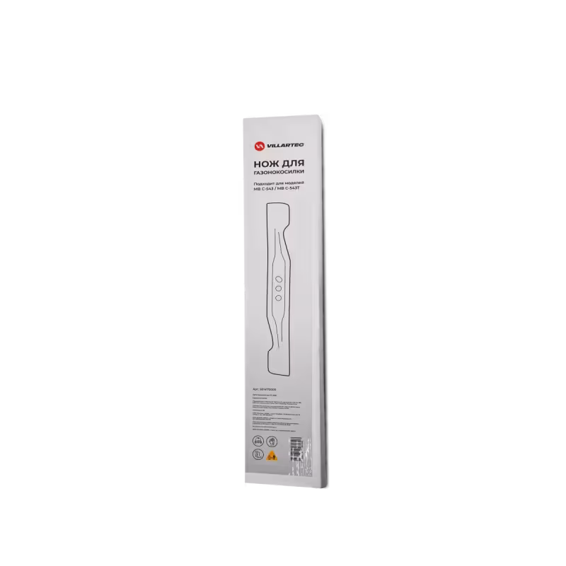 Нож для газонокосилки Villartec MB C-543T, 43 см