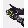 Мотоперчатки Starks Phoenix V3, черный/серый/Hi-Viz, размер L