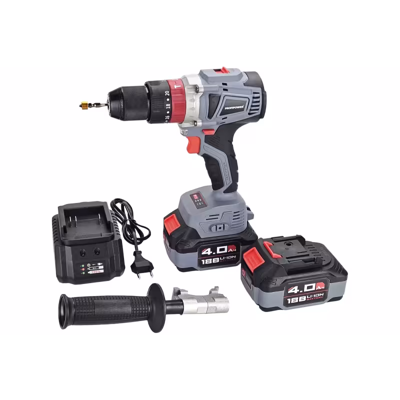Дрель ударная аккумуляторная ProfiPower MKDHP-20V
