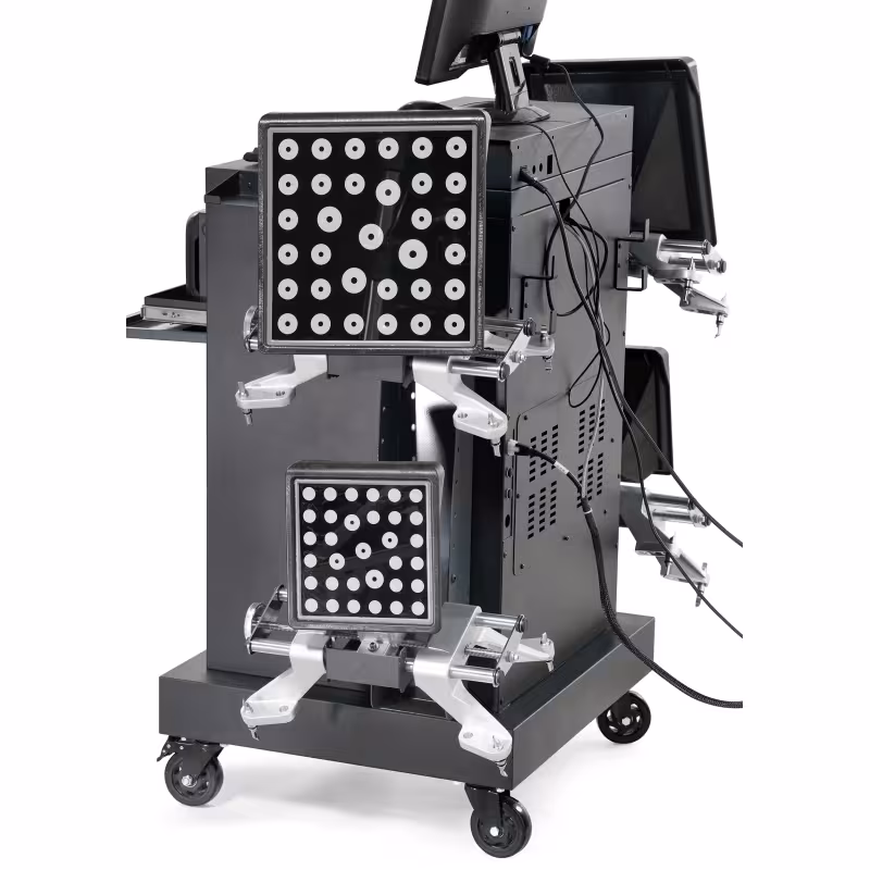 Стенд сход-развал 3D с кабинетом и алюминиевой стойкой с лифтом KraftWell VeritaPro-III, ПК в комплекте