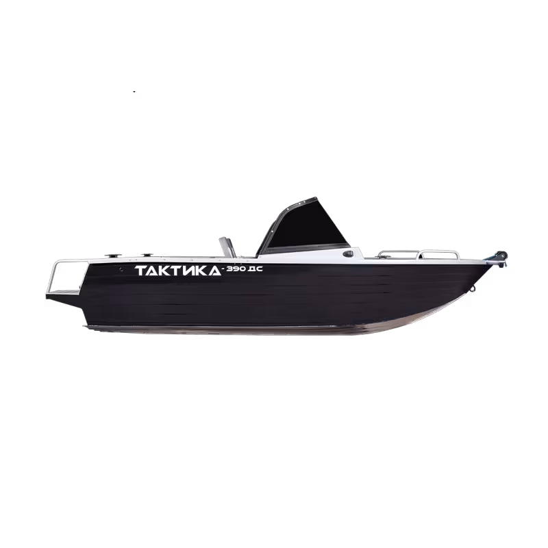 Лодка алюминиевая Тактика 390ДС Комфорт
