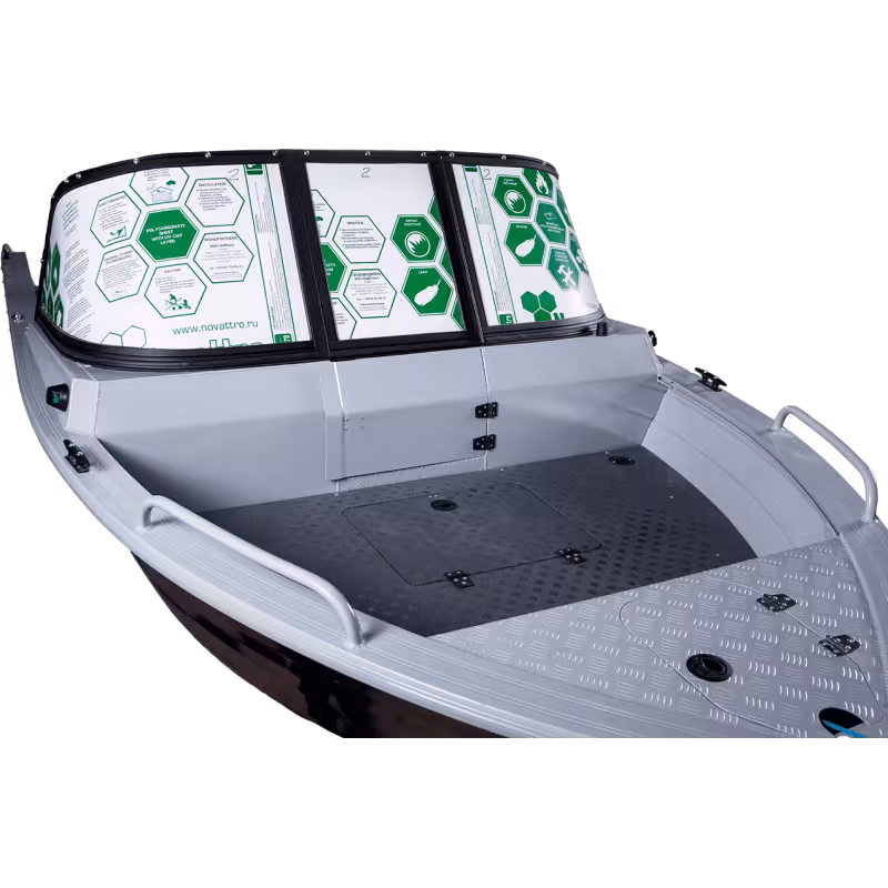 Лодка алюминиевая Тактика 390ДС Комфорт