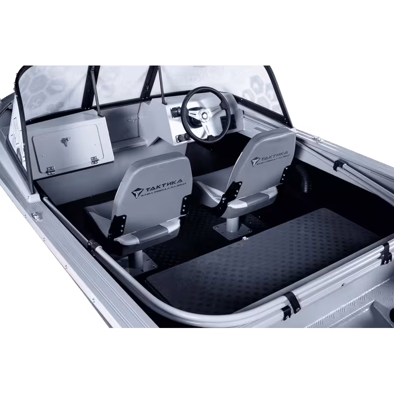 Лодка алюминиевая Тактика 390ДС Комфорт