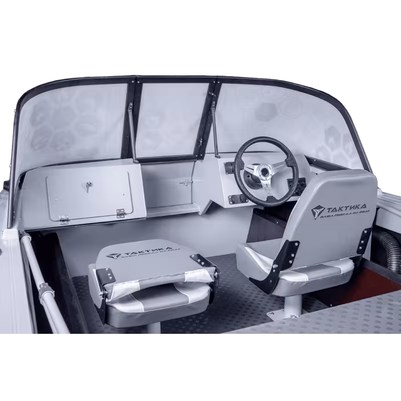 Лодка алюминиевая Тактика 390ДС Комфорт
