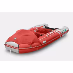 Лодка надувная ПВХ Gladiator E450PRO, НДНД, красный/белый