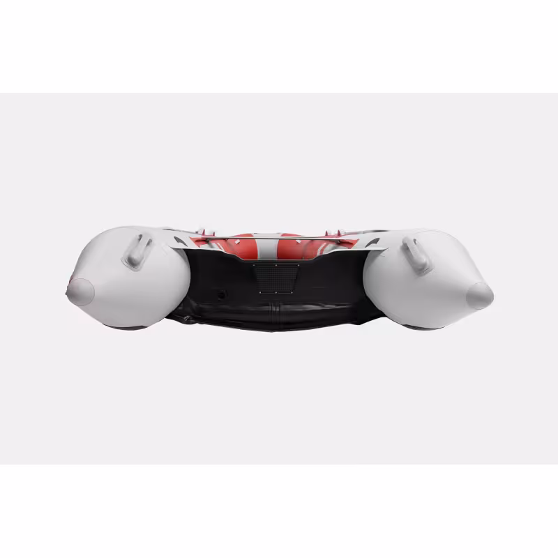 Лодка надувная ПВХ Gladiator E450PRO, НДНД, красный/белый