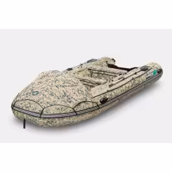 Лодка надувная ПВХ Gladiator E450PRO, НДНД, цифровой камуфляж