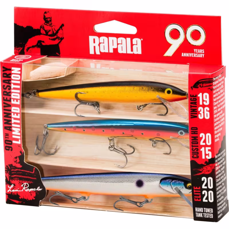 Набор воблеров Rapala Floater Big Naturalistic Kit, 3 шт