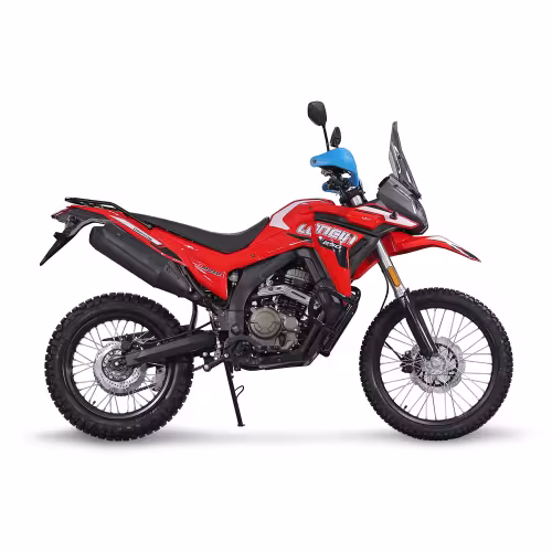 Мотоцикл турэндуро Loncin DS250, красный
