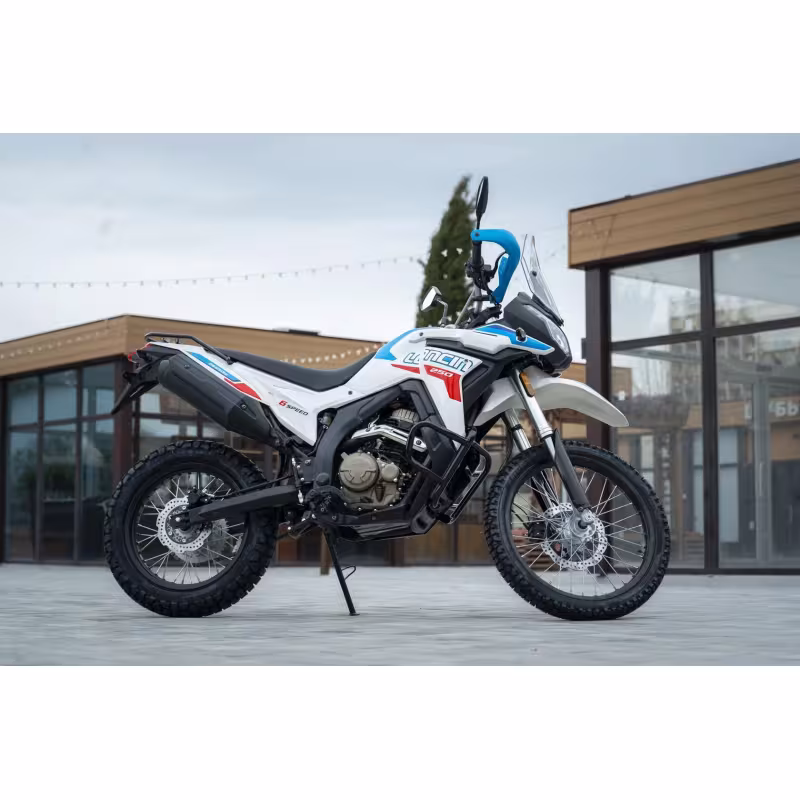 Мотоцикл турэндуро Loncin DS250, красный