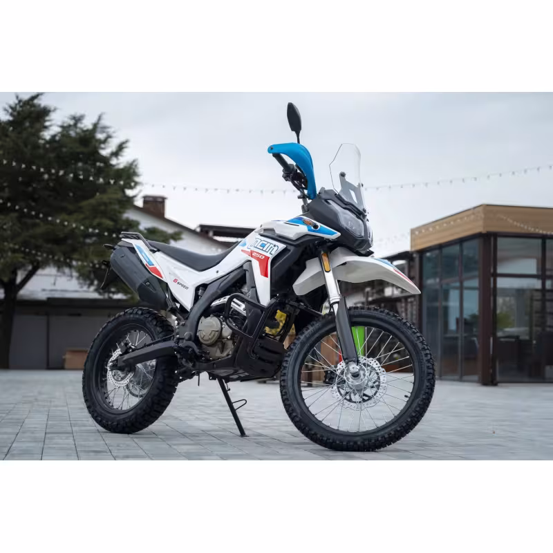 Мотоцикл турэндуро Loncin DS250, красный