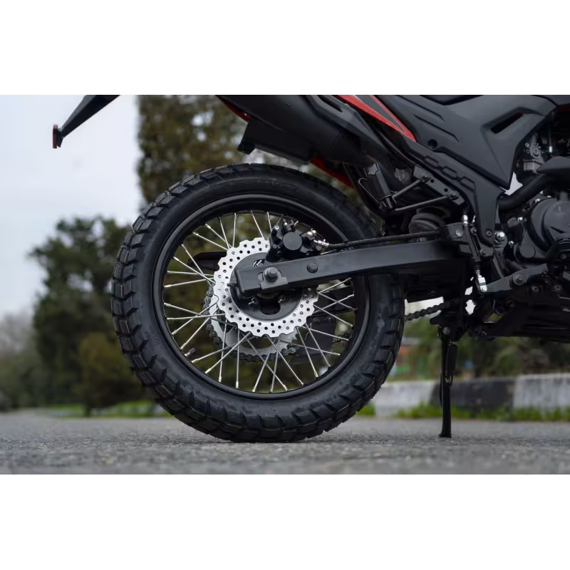 Мотоцикл турэндуро Loncin MS250, красный