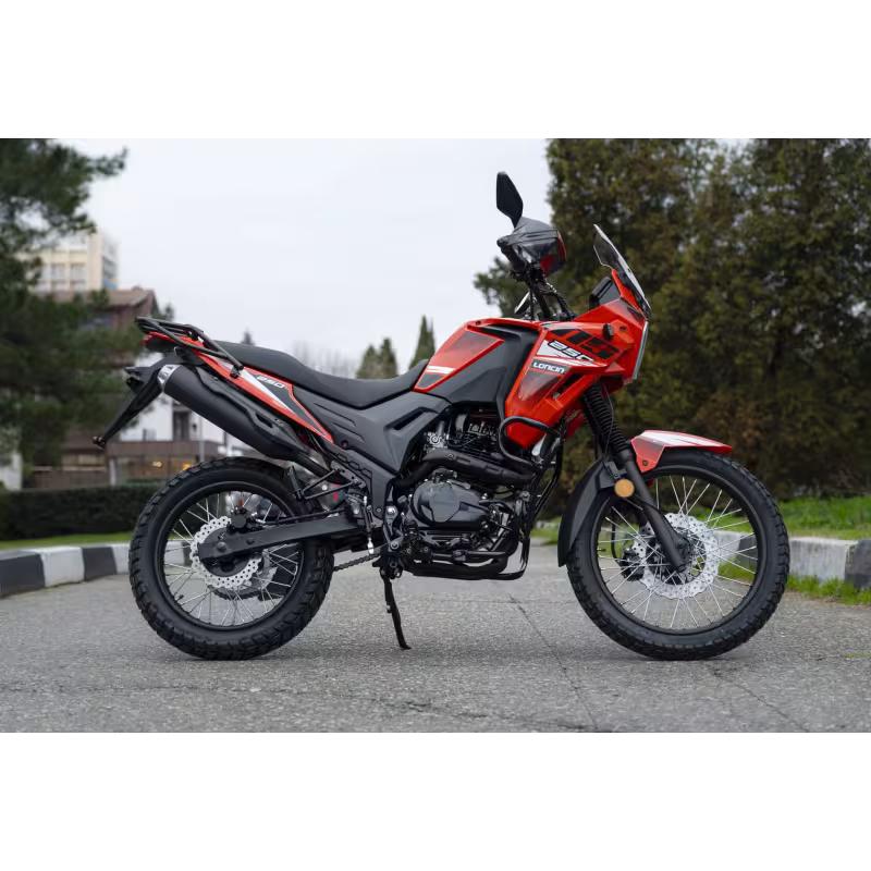 Мотоцикл турэндуро Loncin MS250, белый
