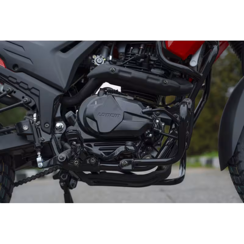 Мотоцикл турэндуро Loncin MS250, белый
