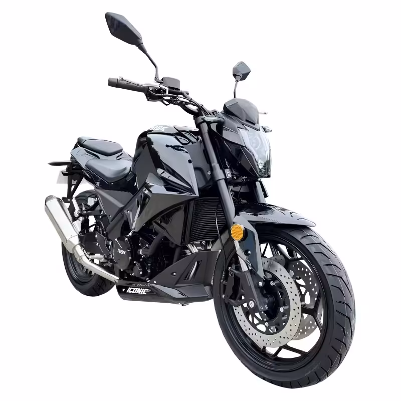Мотоцикл дорожный TMBK Iconic 400, черный