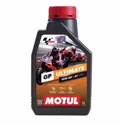 Масло моторное синтетическое для 4Т двигателей Motul GP Ultimate 10W40, 1 л