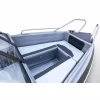 Лодка алюминиевая Vboats Yava XL Bowrider, белый с наклейкой