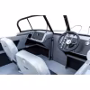 Лодка алюминиевая Vboats Yava XL Bowrider, белый с наклейкой