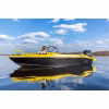 Лодка алюминиевая Vboats Yava XL Bowrider, белый с наклейкой