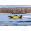 Лодка алюминиевая Vboats Yava XL Bowrider, белый с наклейкой