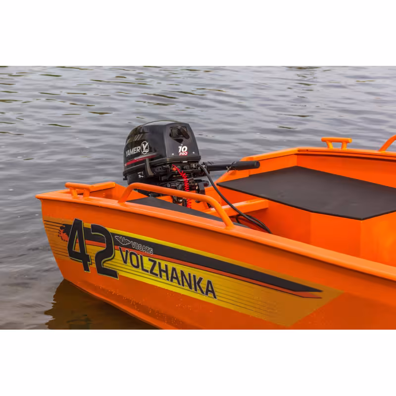 Лодка алюминиевая VBoats Волжанка 42